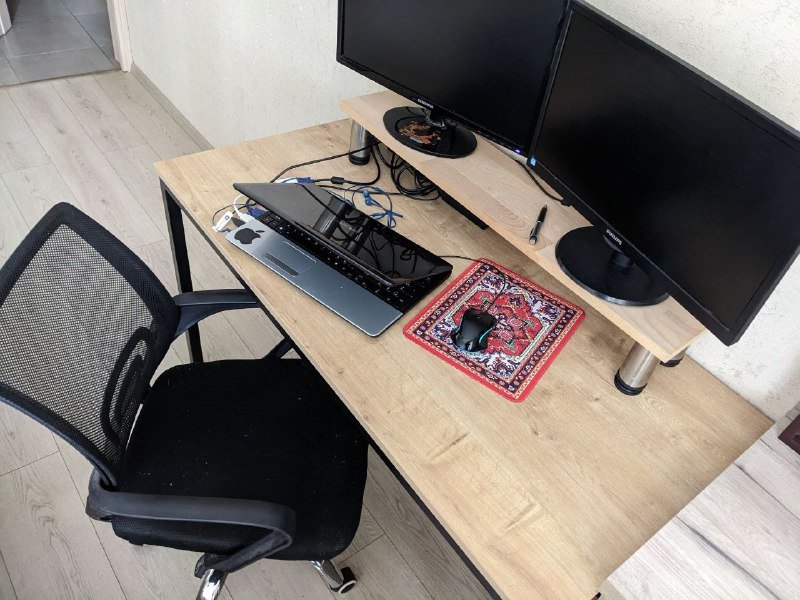 Офисный стол 120х60х75, офисный стул