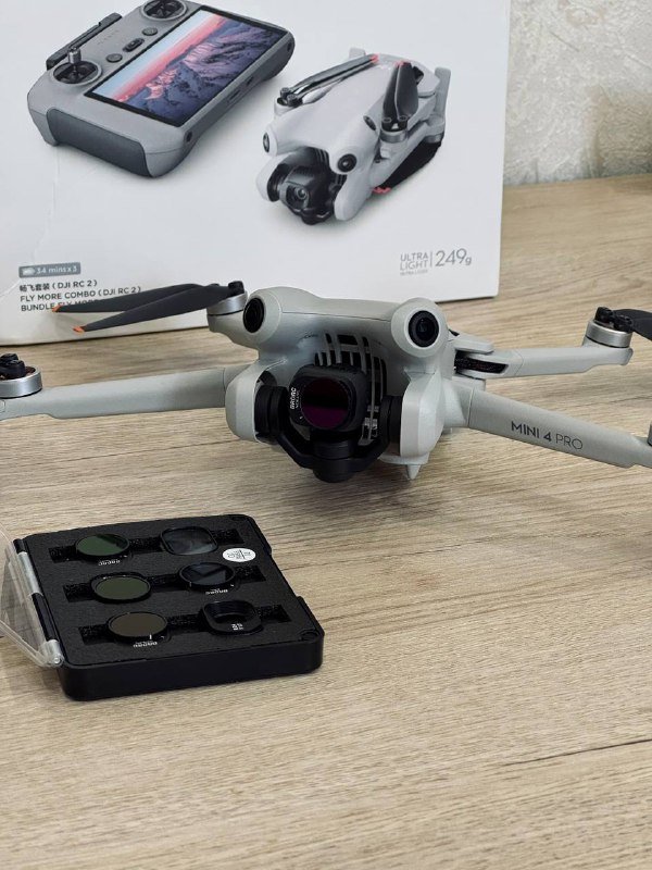 DJI Mini 4 Pro Fly More Combo дрон, пульт, ND фильтры 4