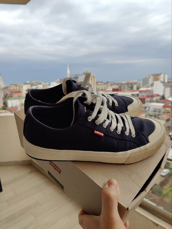 Кеды LEVI'S HERNANDEZ 3.0 темно-синие, размер 43 2