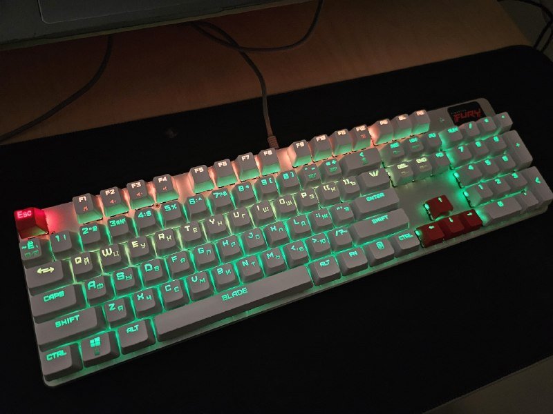 Механическая клавиатура Zet Gaming 3