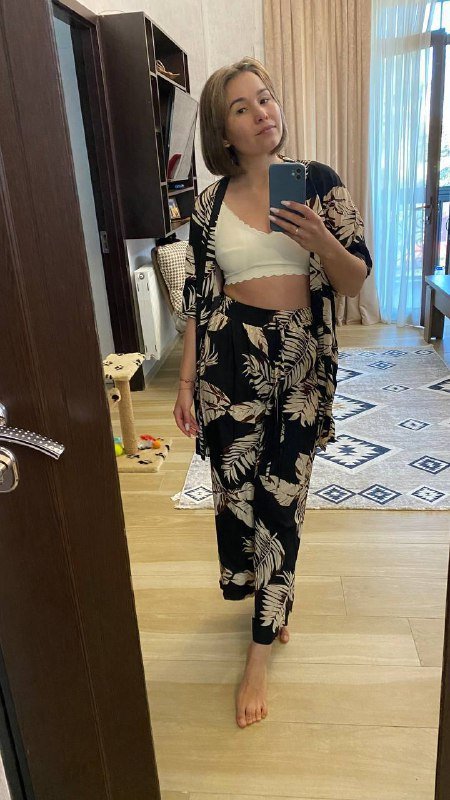 Женский комплект штаны и кимоно 3