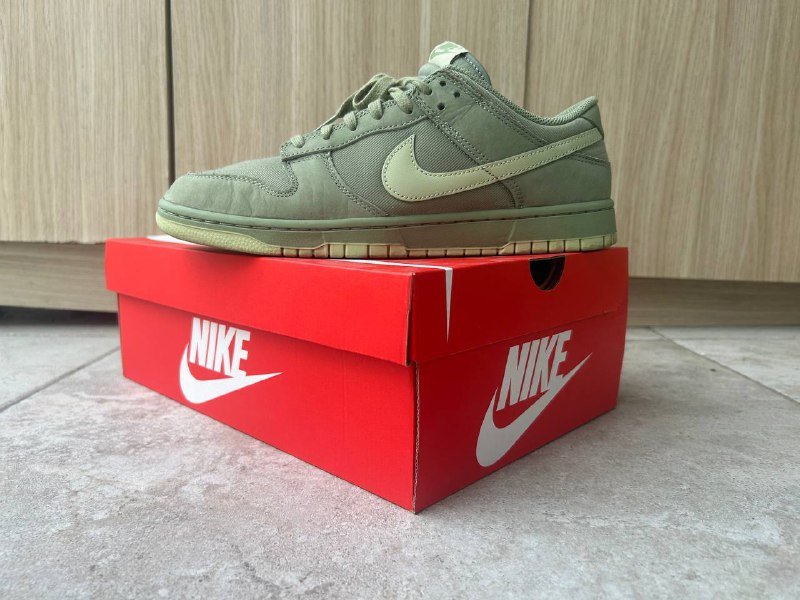 Кроссовки Nike Dunk Low Oil Green, мужские 3