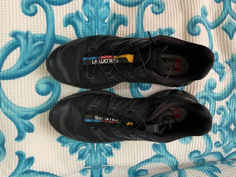 Мужские кроссовки Salomon XT-6 ADV Black размер 42 3