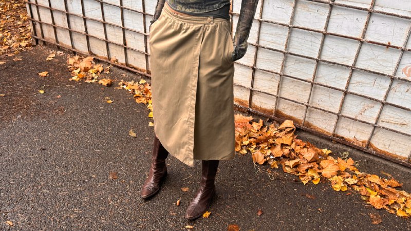 Юбка Naf Naf с поясом, размер S 4