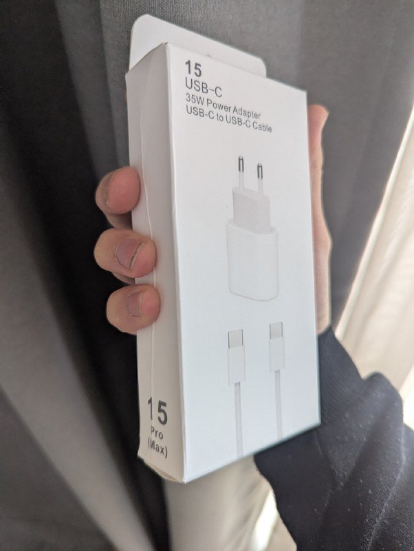 Быстрая зарядка на 35W для iPhone и Android