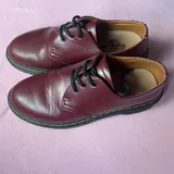 Вишневые ботинки Dr Martens 2
