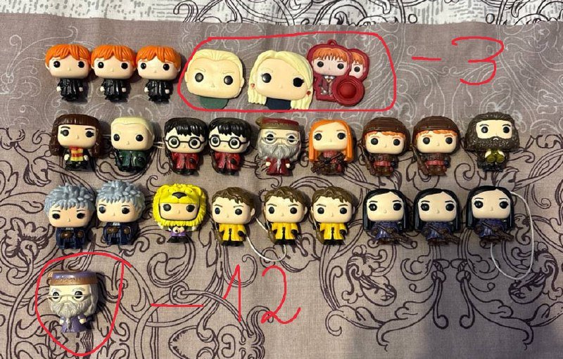 Фигурки Гарри Поттер 2024 года