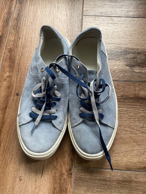 Небесно-голубые кеды Mascotte 40 размер