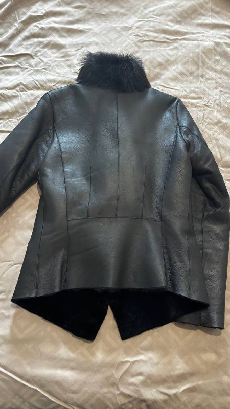 Дубленка натуральная женская размер 42 2