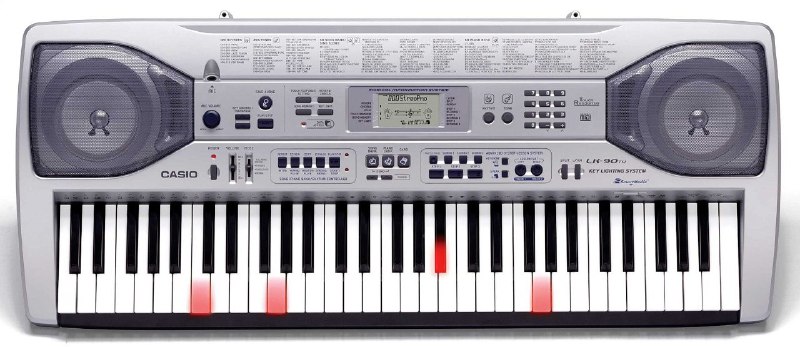 Синтезатор Casio LK90TV с подсветкой клавиш 2