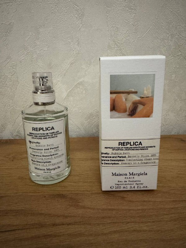 Духи maison margiela replica bubble bath 100мл