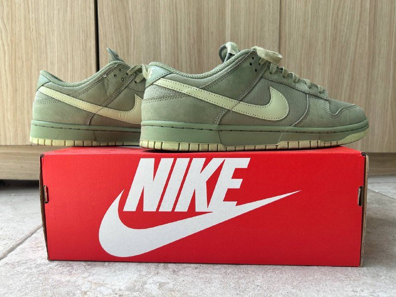 Кроссовки Nike Dunk Low Oil Green, мужские 2