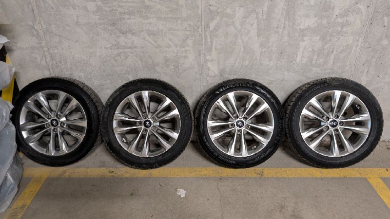 Комплект дисков, шин и датчиков для Hyundai Tucson