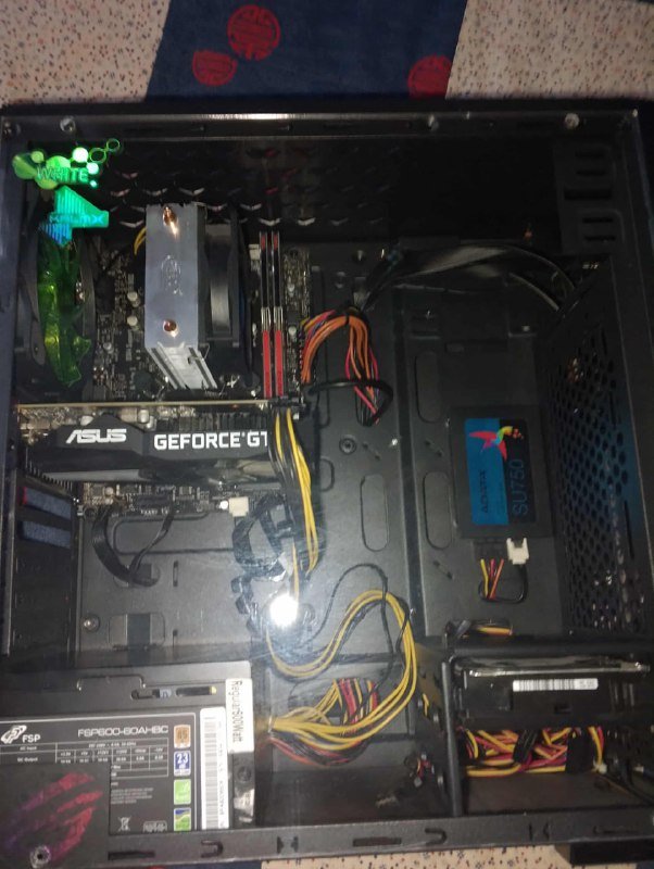 i3 9100 компьютер, 16GB RAM, GTX 1660, SSD 240, HDD 500 2