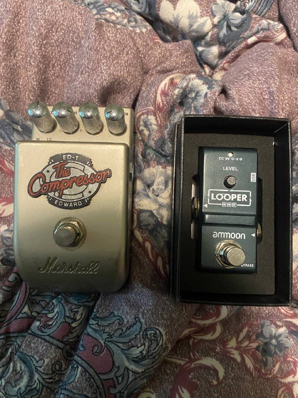 Marshall педаль компрессора, ammoon nano looper ap 09