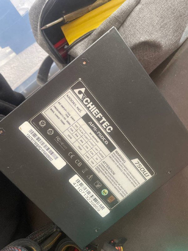 Материнская плата Asus Prime B550, Ryzen 5 3600, 32GB RAM, блок питания 750W 6