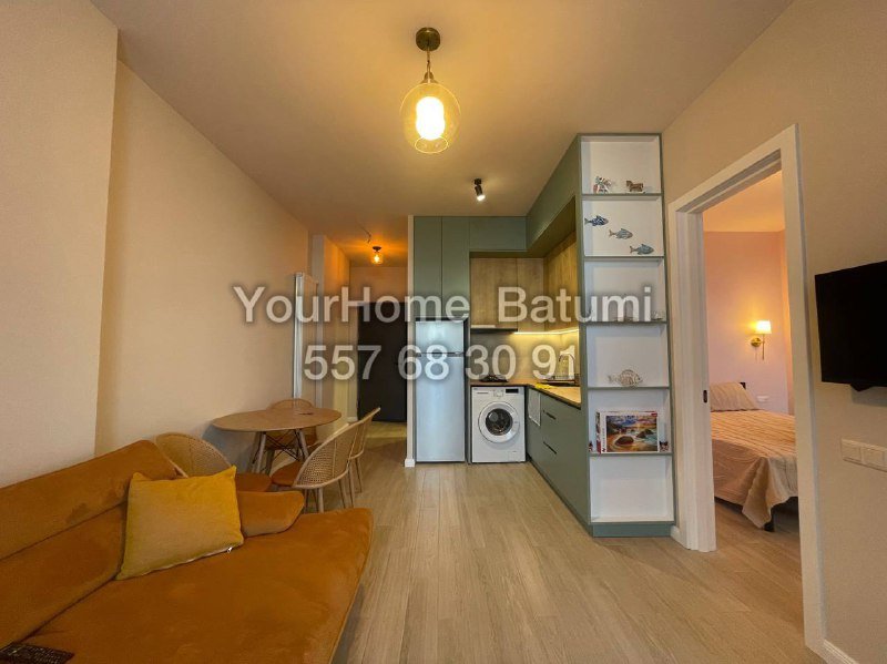 Квартира в Батуми, 1 спальня, 50 м², аренда