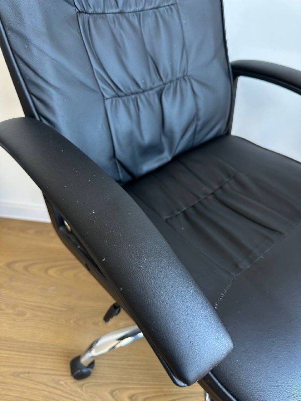 Кожаный компьютерный стул со съемным чехлом 4