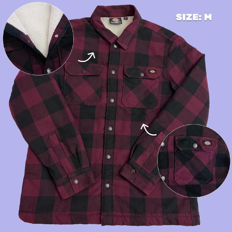 Мужская куртка рубашка овершерт Dickies Sacramento M