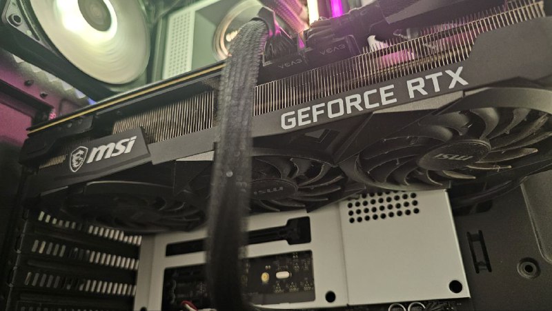 MSI RTX 3070 Ti видеокарта