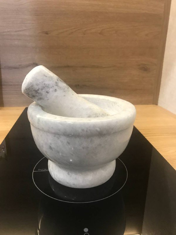 Ступка для специй большая тяжелая