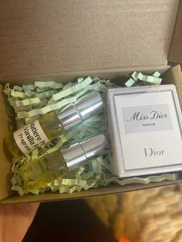 Мини сет Dior, Amouage, matiere парфюмерия