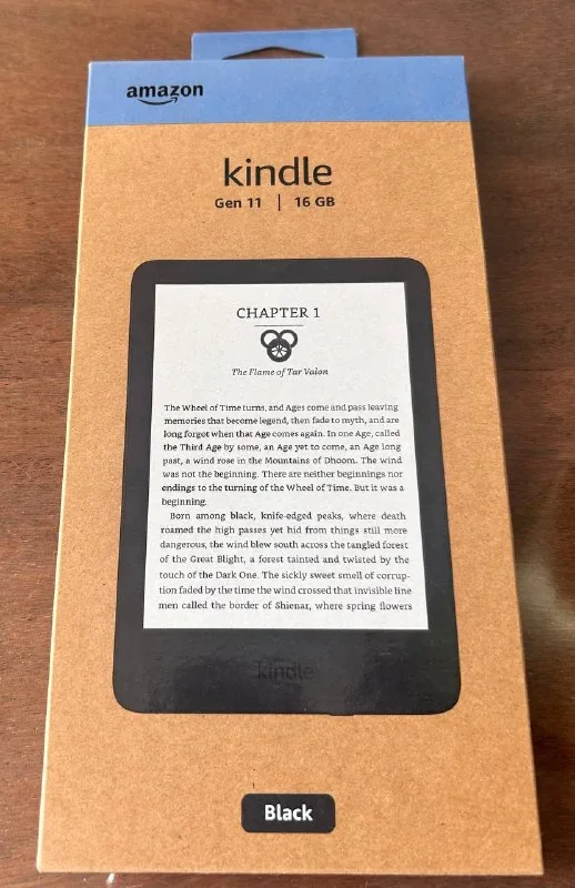 Amazon Kindle 11th Gen, 16 GB, Black 1