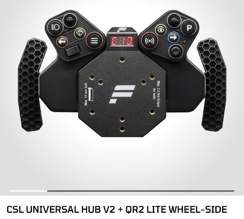 Fanatec Gran Turismo DD Pro комплект, руль, педали 4