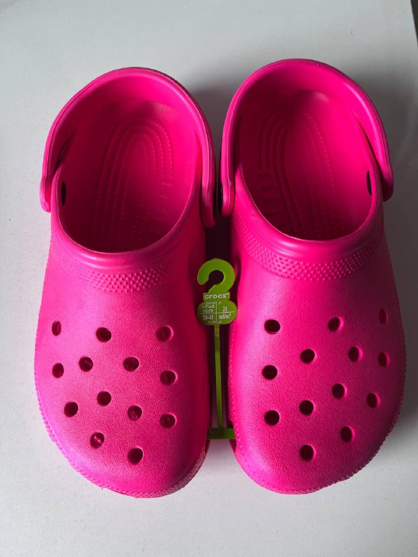 Crocs ярко-розовые m6/w7, оранжевые m7/w8 1