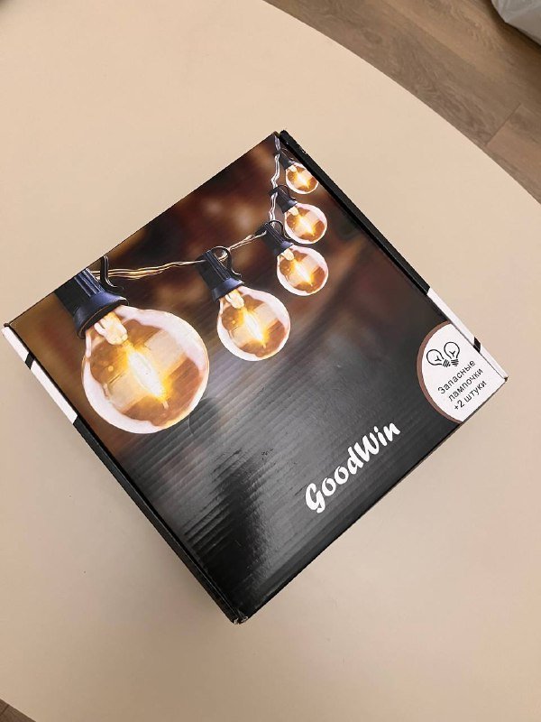 Гирлянда с лампами 25 шт