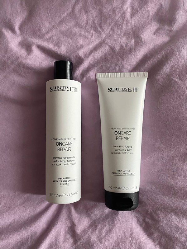 Шампунь и кондиционер Selective 275мл и 250мл