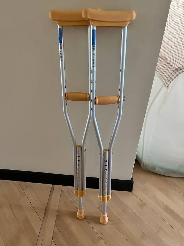 Детские костыли размер S 115-95 см