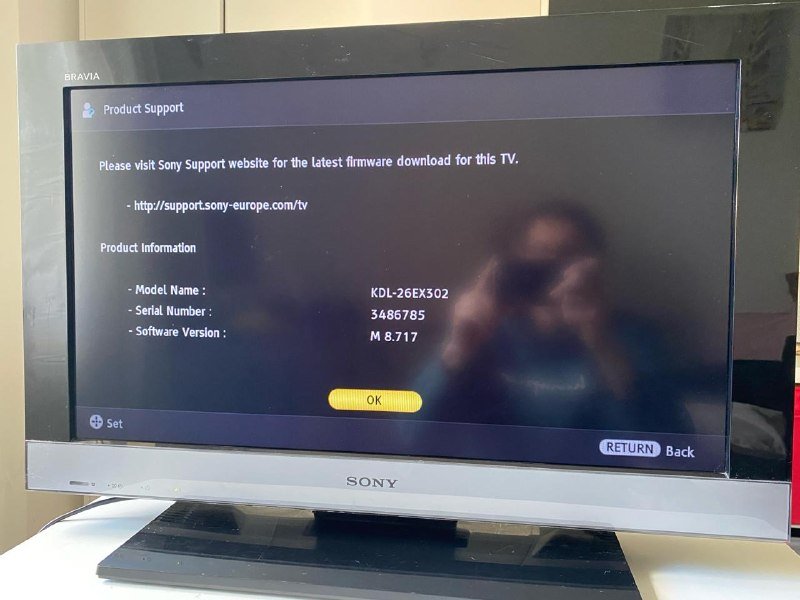 Два телевизора Sony Bravia KDL-26EX302, KDL-22EX320 5