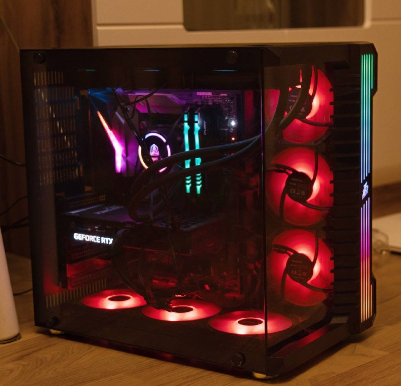 Игровая сборка ПК Intel Core i5-9600K, RTX 3060, 16 ГБ RAM 3