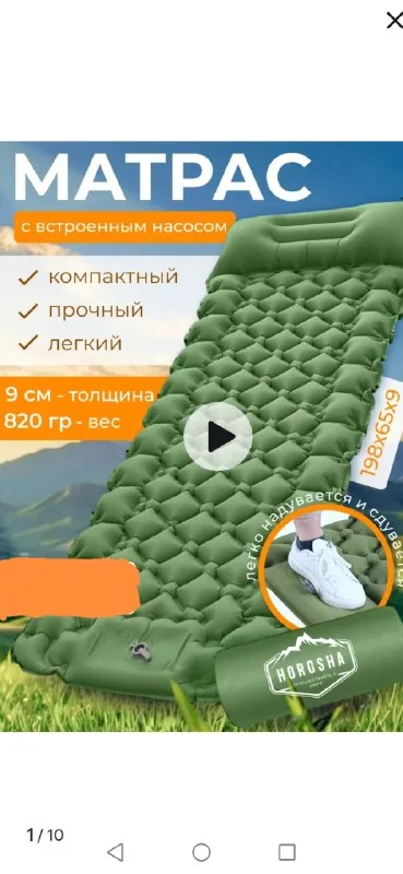 Туристический коврик