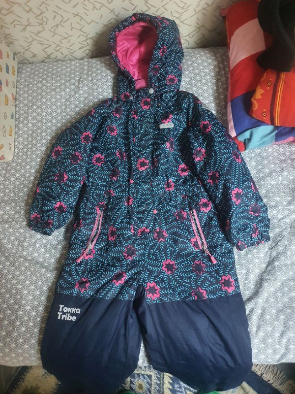 Зимний комбинезон на девочку 110 см