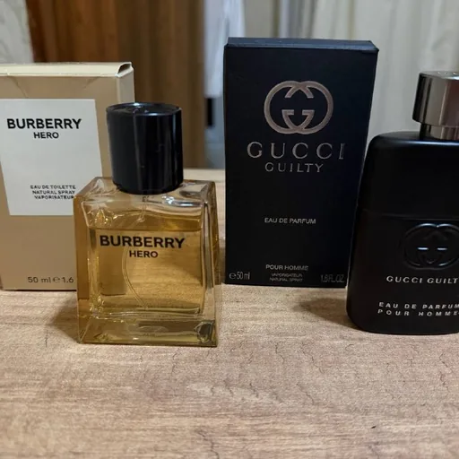 Burberry Hero EDT 50 мл, Gucci Guilty Pour Homme EDP 50 мл