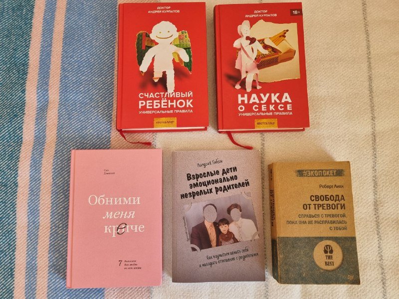 Книги по психологии, разные авторы