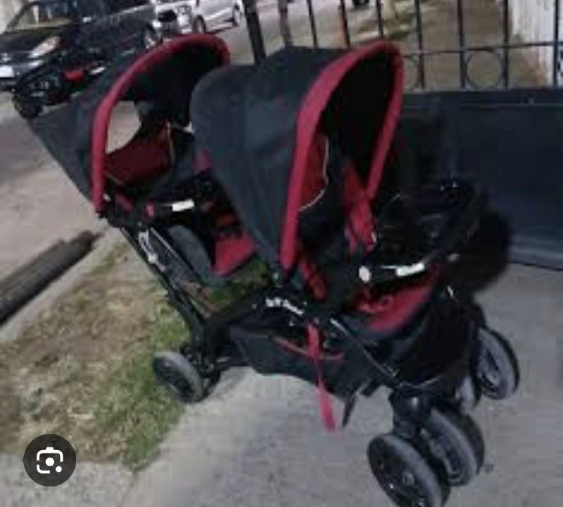 Коляска для близнецов, автокресло до 4 лет