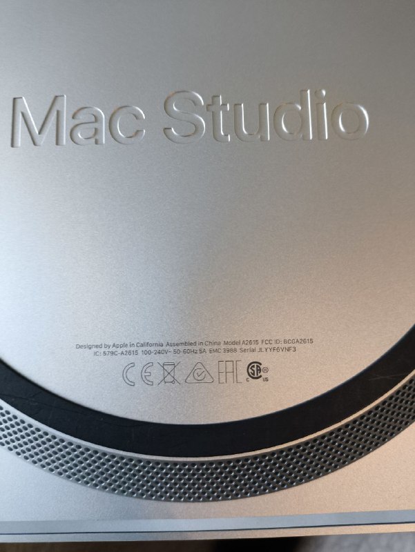 Mac Studio M1 Max 64GB 1TB 3