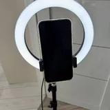 LED кольцевая лампа со штативом и держателем 3