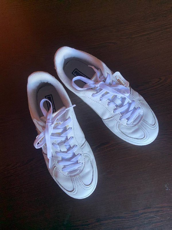 Кроссовки Puma Palermo белые женские размер 38-38,5 3