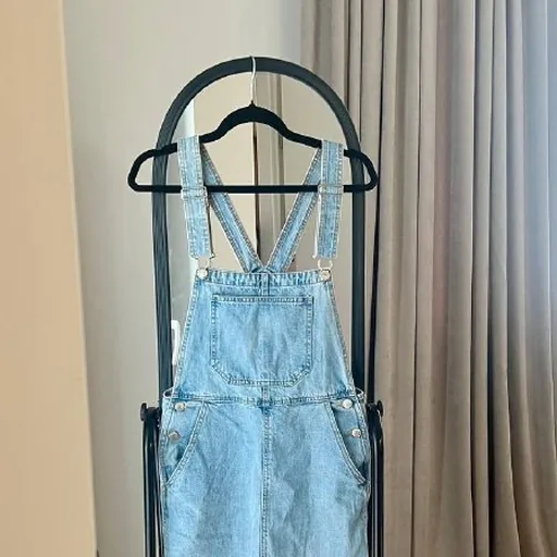 Джинсовый сарафан Bershka