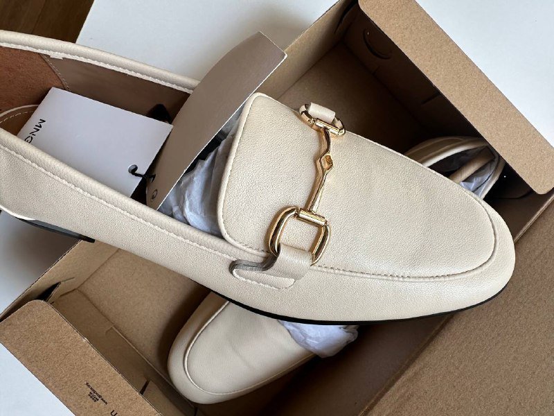 Кожаные лоферы 38 размер 2