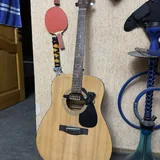 Yamaha F310 гитара с чехлом, ремешком и звукоснимателями 1