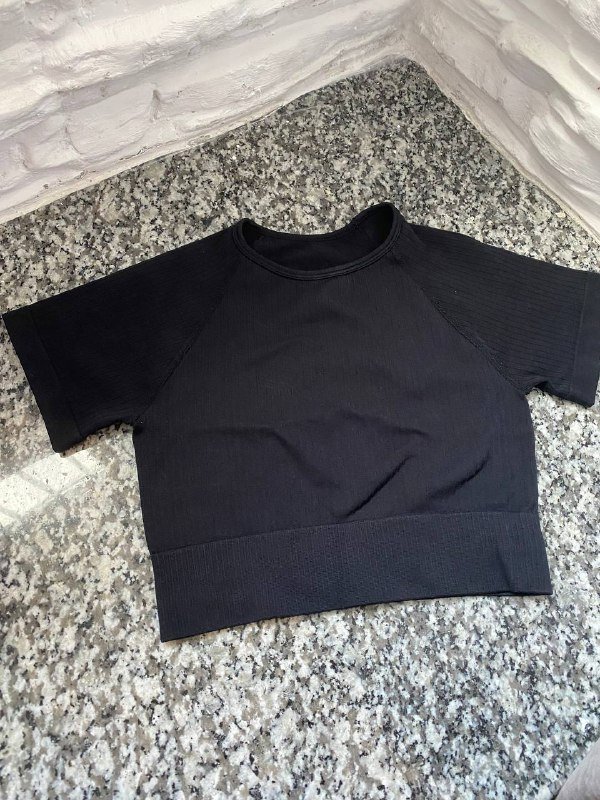 Эластичная спортивная футболка для йоги XS-S