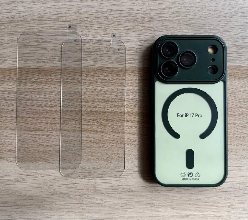 Чехол и 2 стекла для iPhone 17 Pro
