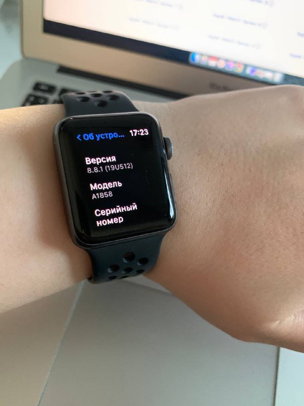 Apple Watch 3 Nike 38 см 3