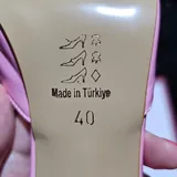 Кожаные туфли 40 размера 4