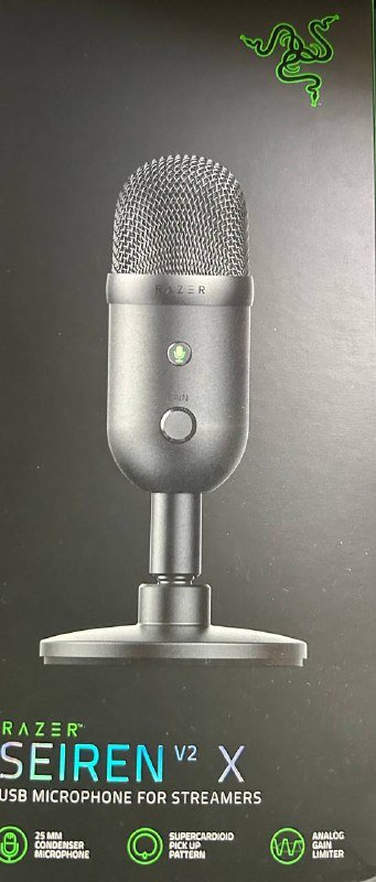 Razer Seiren V2 X USB microphone